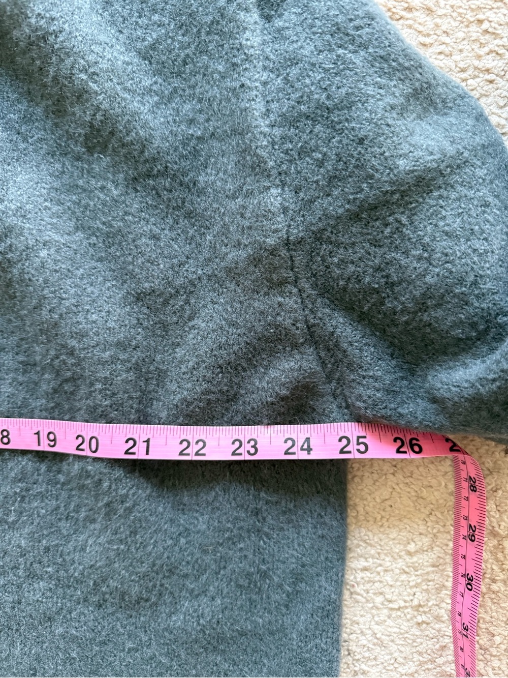 Zara Hooded Button Cardigan in Dark Gray - Picture 10 of 12